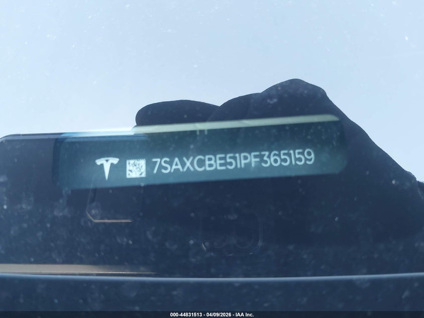 2023 Tesla Model X Dual Motor All-Wheel Drive/Standard Range VIN: 7SAXCBE51PF365159 Lot: 44831513