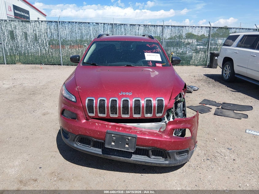 2016 Jeep Cherokee Sport VIN: 1C4PJMAB1GW286838 Lot: 44831535