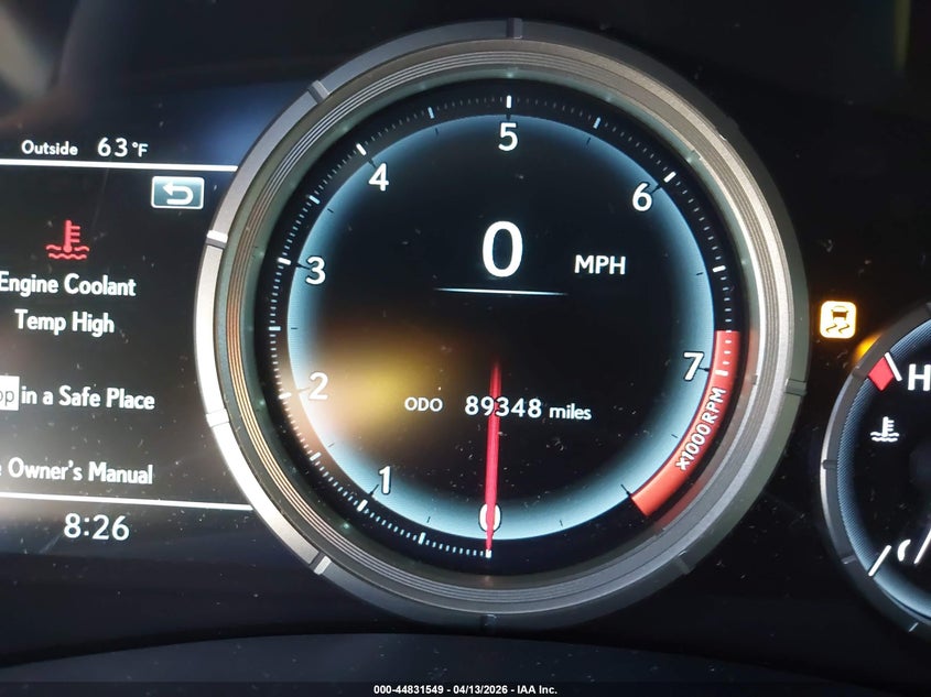 2019 Lexus Gs 350 F Sport VIN: JTHBZ1BL8KA017880 Lot: 44831549