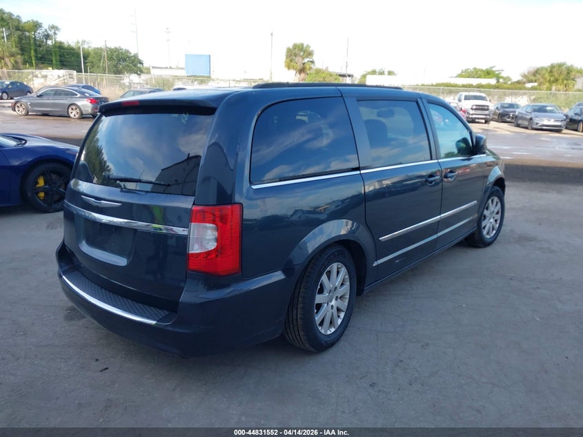 Vin: 2c4rc1bg2er448719, lot: 45328849, chrysler town & country touring 20144