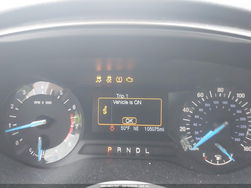 2017 Ford Fusion Se VIN: 3FA6P0H74HR183606 Lot: 44831557