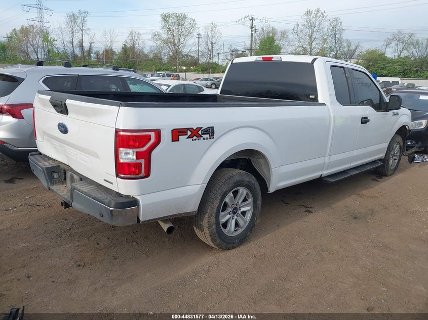 2019 Ford F-150 3.5 Xlt white Lot 111044831577 Vin 1FTFX1E43KKC55708