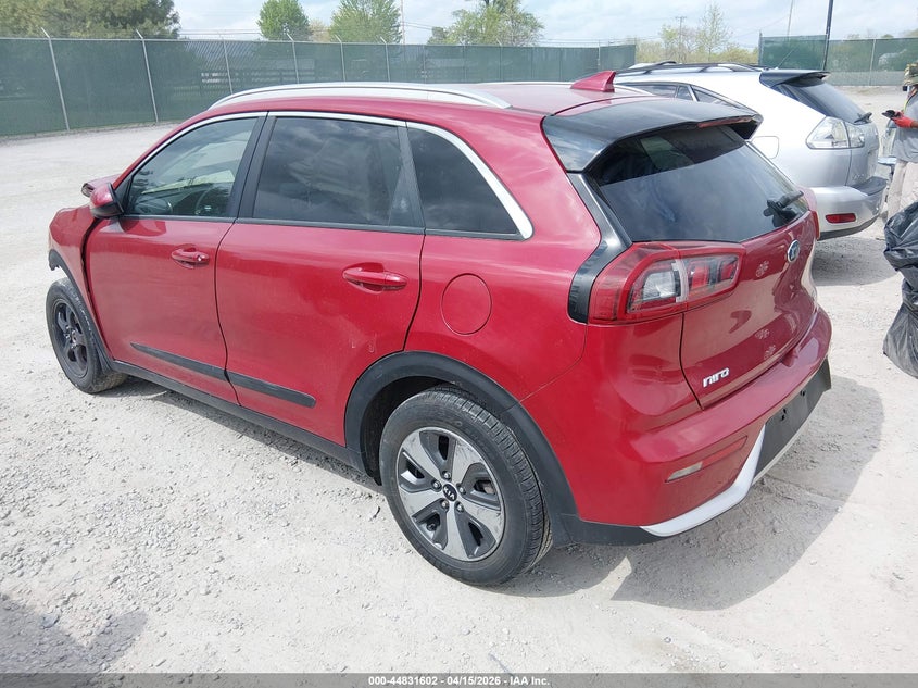 Vin: kndcb3lc5j5142220, lot: 45328900, kia niro lx 20183