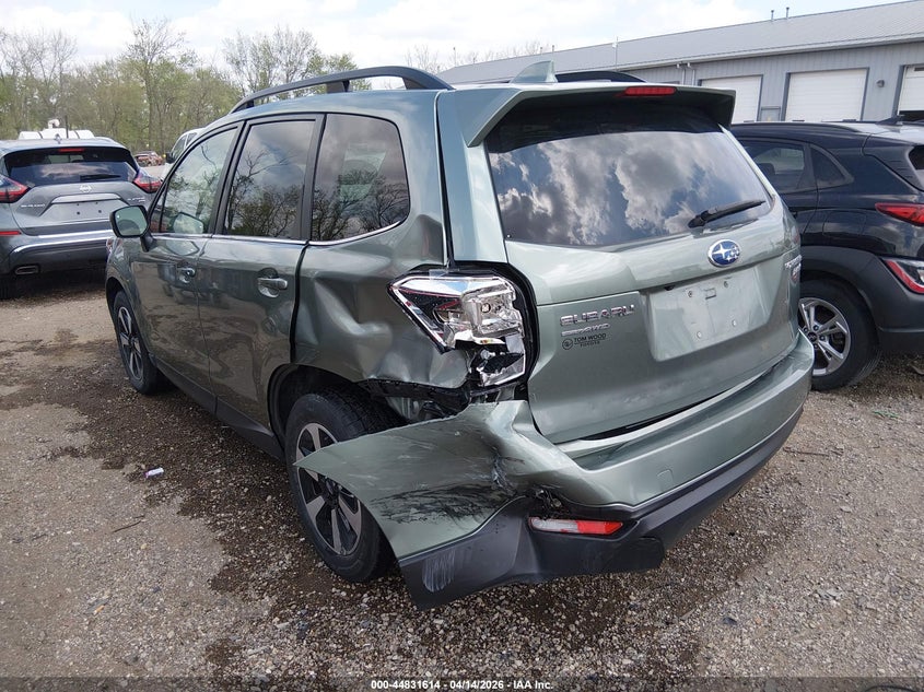 2017 Subaru Forester 2.5 2.5I Limited blue Lot 111044831614 Vin JF2SJAJC5HH527583
