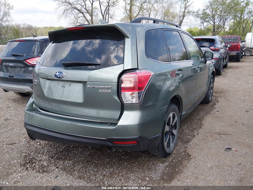 2017 Subaru Forester 2.5 2.5I Limited blue Lot 111044831614 Vin JF2SJAJC5HH527583