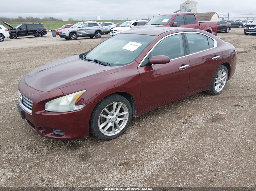 2012 Nissan Maxima 3.5 3.5 S red Lot 111044831630 Vin 1N4AA5AP2CC826786