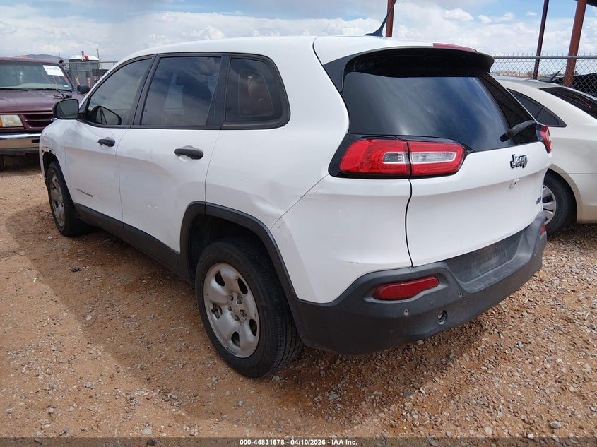 2016 Jeep Cherokee Sport