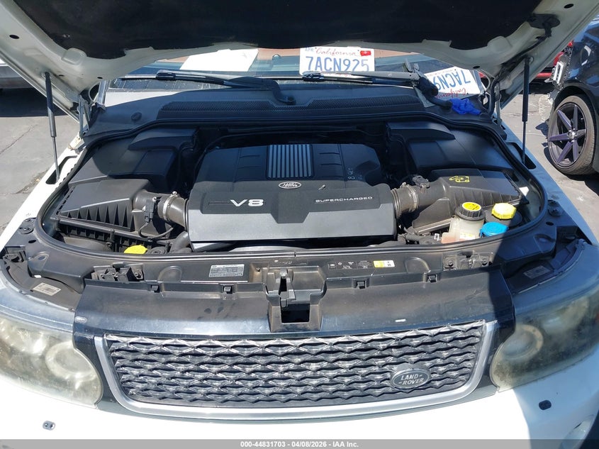 2013 Land Rover Range Rover Sport Supercharged VIN: SALSP2E42DA788350 Lot: 44831703