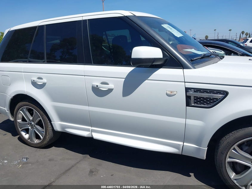 2013 Land Rover Range Rover Sport Supercharged VIN: SALSP2E42DA788350 Lot: 44831703