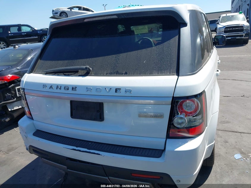 2013 Land Rover Range Rover Sport Supercharged VIN: SALSP2E42DA788350 Lot: 44831703