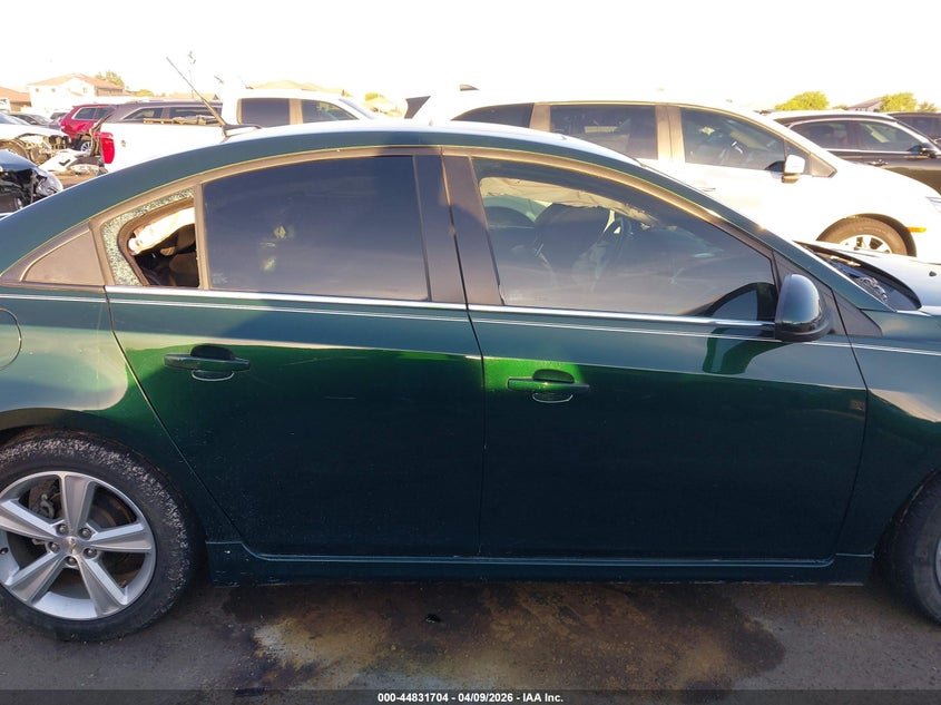 2014 Chevrolet Cruze 1.4 2Lt Auto green Lot 111044831704 Vin 1G1PE5SB2E7338485