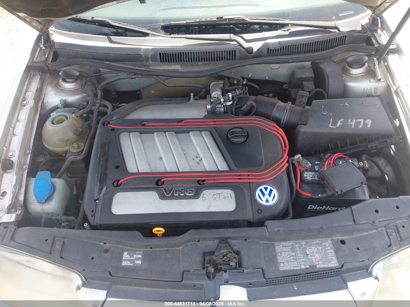 2001 Volkswagen Jetta Gls Vr6 VIN: 3VWSG29M51M075701 Lot: 44831714