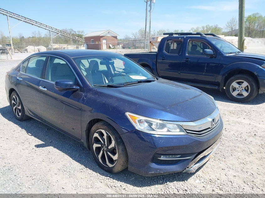 2016 Honda Accord 2.4 Ex-L blue Lot 111044831781 Vin 1HGCR2F87GA138040