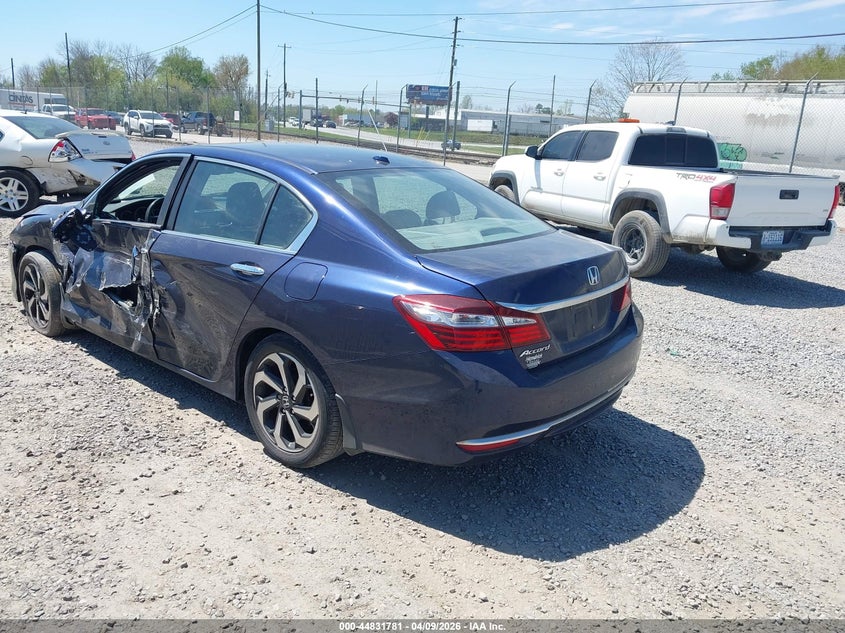 2016 Honda Accord 2.4 Ex-L blue Lot 111044831781 Vin 1HGCR2F87GA138040