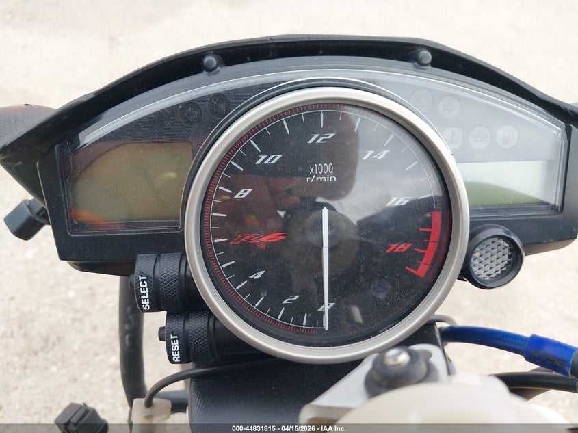 2015 Yamaha Yzfr6 VIN: JYARJ16E4FA033854 Lot: 44831815