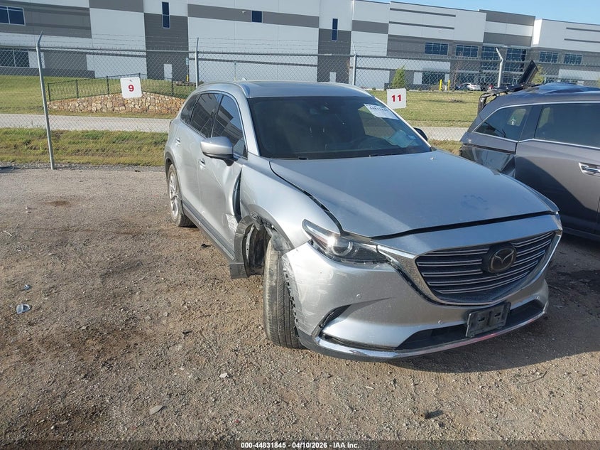2021 Mazda Cx-9 2.5 Cx-9 Grand Touring silver Lot 111044831845 Vin JM3TCBDY4M0514155