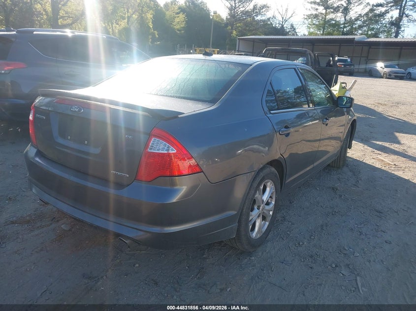 Vin: 3fahp0hg7cr162315, lot: 45329154, ford fusion se 20124