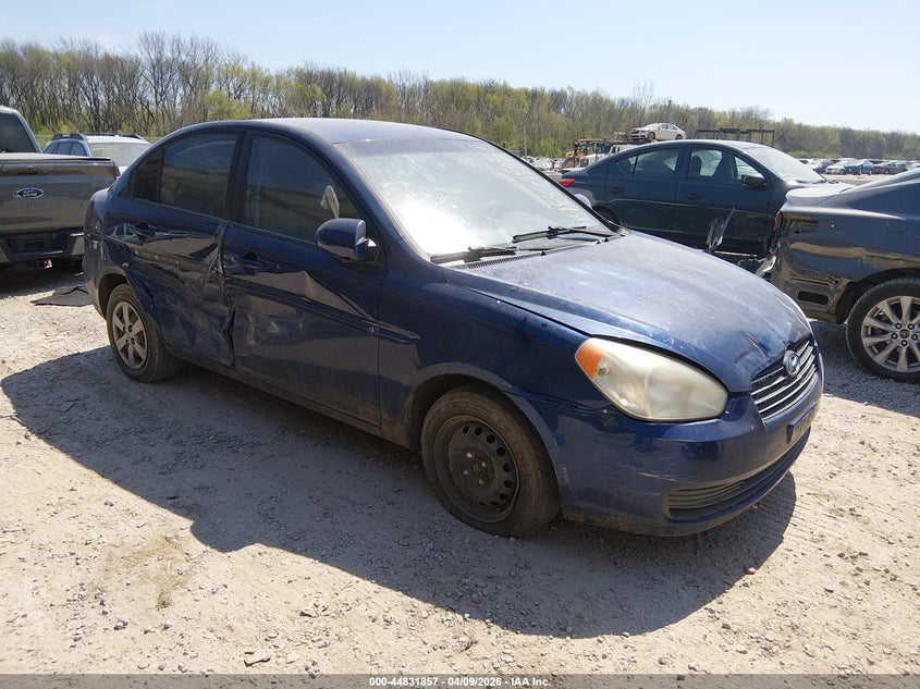 KMHCN46C49U328076 2009 Hyundai Accent Gls auction photo 1