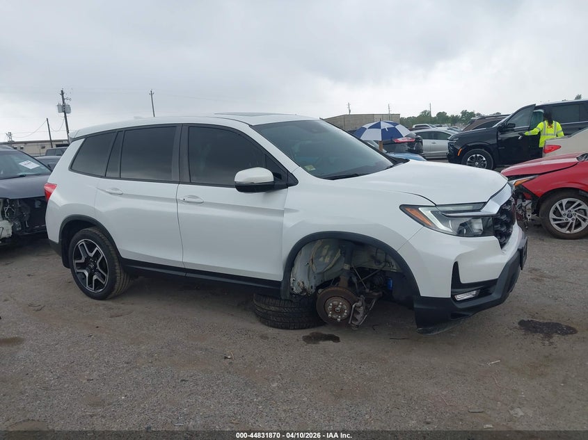2022 Honda Passport 2Wd Ex-L VIN: 5FNYF7H52NB005218 Lot: 44831870