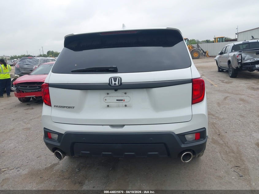 2022 Honda Passport 2Wd Ex-L VIN: 5FNYF7H52NB005218 Lot: 44831870