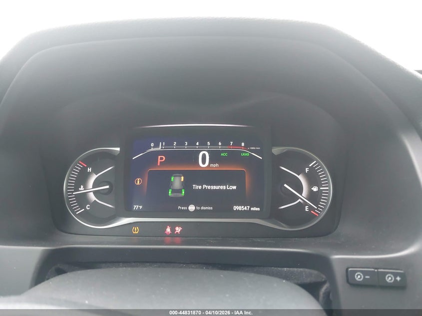 2022 Honda Passport 2Wd Ex-L VIN: 5FNYF7H52NB005218 Lot: 44831870