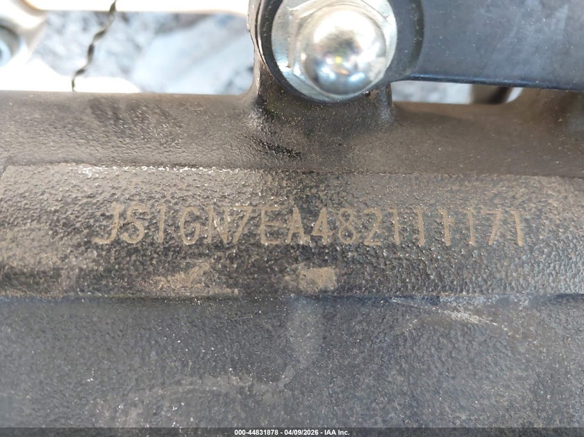 2008 Suzuki Gsx-R600 VIN: JS1GN7EA482111171 Lot: 44831878