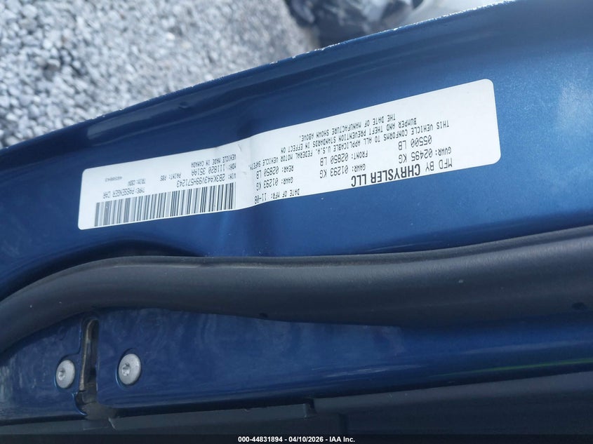 2009 Dodge Charger VIN: 2B3KA43V99H571243 Lot: 44831894