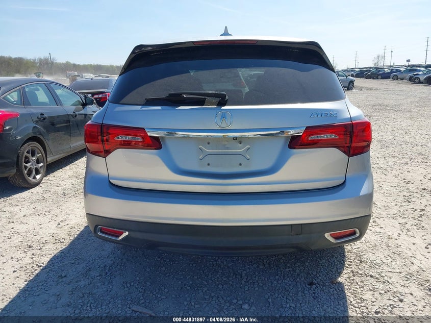 2014 Acura Mdx VIN: 5FRYD3H23EB006106 Lot: 44831897