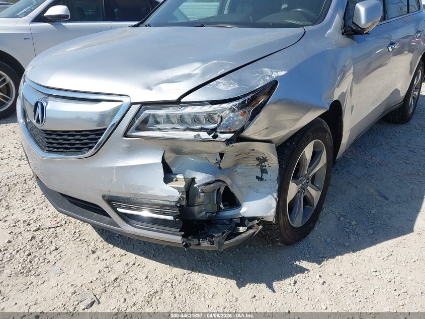 2014 Acura Mdx VIN: 5FRYD3H23EB006106 Lot: 44831897