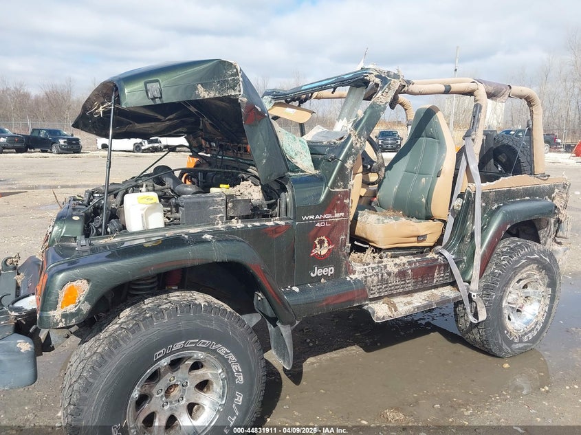 1998 Jeep Wrangler Sahara VIN: 1J4FY49S3WP774557 Lot: 44831911