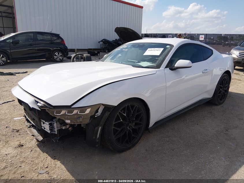 2024 Ford Mustang 2.3 Ecoboost Fastback white Lot 111044831913 Vin 1FA6P8THXR5127432