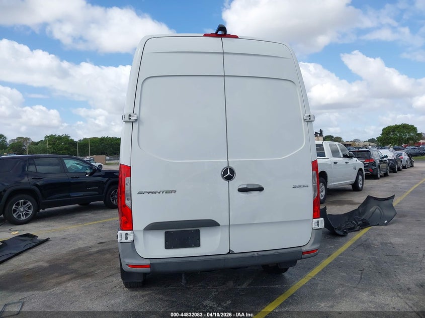2022 Mercedes-Benz Sprinter 2500 Standard Roof V6 VIN: W1Y4EBHY7NT096803 Lot: 44832083