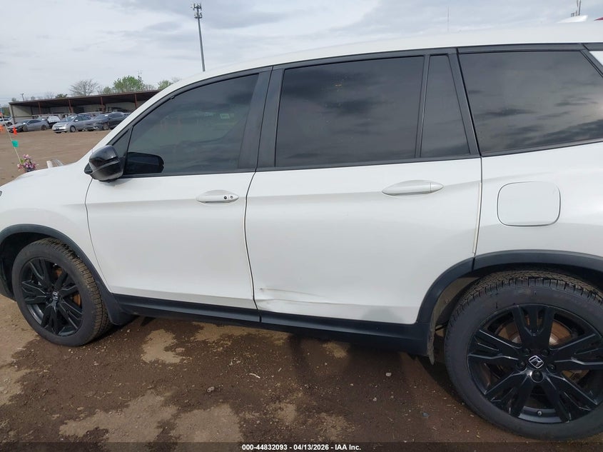 2021 Honda Passport 2Wd Sport VIN: 5FNYF7H24MB004611 Lot: 44832093