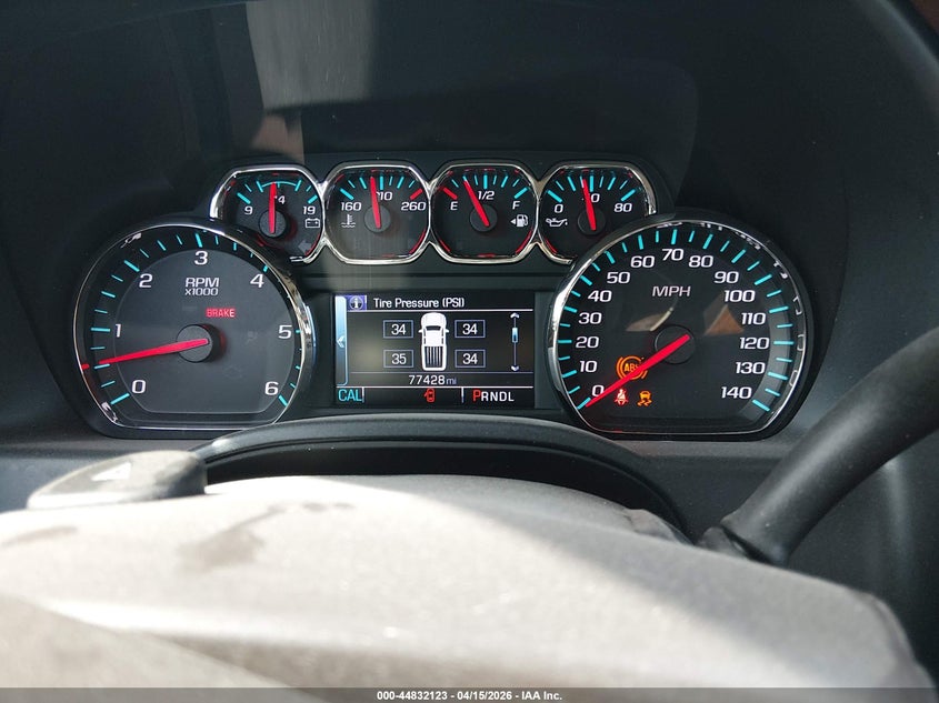 2017 Chevrolet Silverado 1500 High Country VIN: 3GCUKTEJ1HG183883 Lot: 44832123