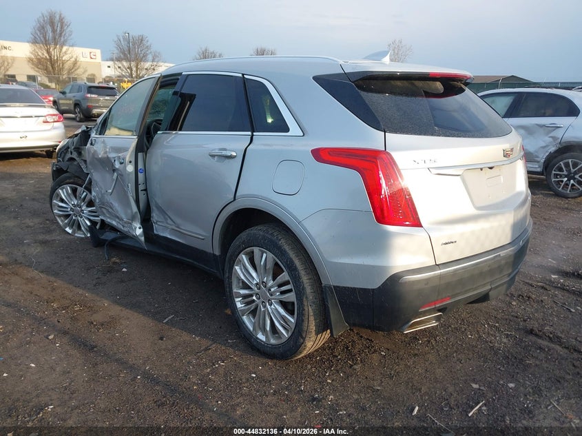 Vin: 1gykners3hz102647, lot: 45329434, cadillac xt5 premium luxury 20173