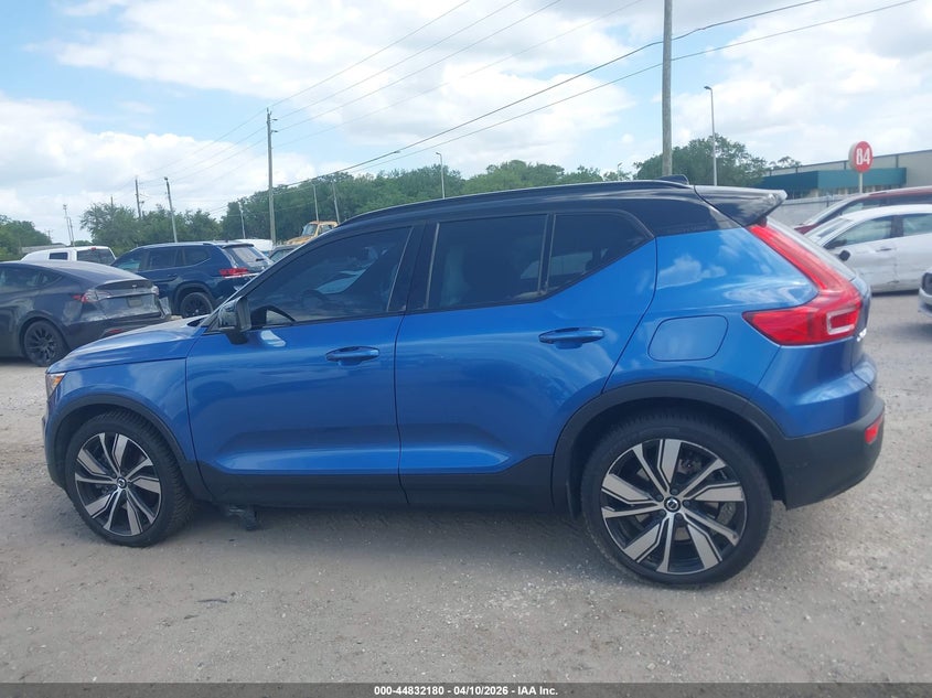 2021 Volvo Xc40 Recharge Pure Electric P8 VIN: YV4ED3UR7M2524676 Lot: 44832180