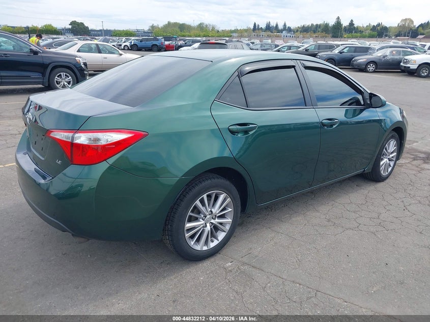 2014 Toyota Corolla Le Plus