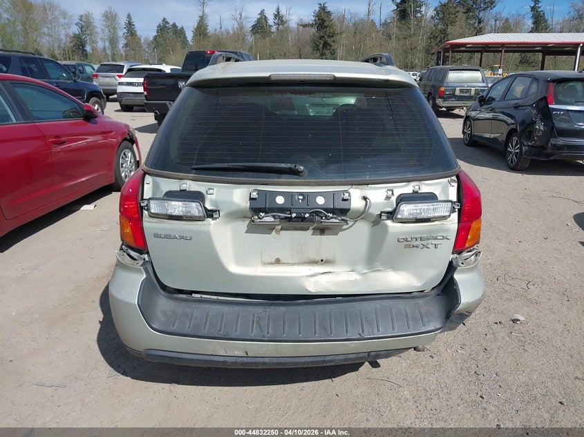 2005 Subaru Outback 2.5Xt Limited VIN: 4S4BP67C754321584 Lot: 44832250