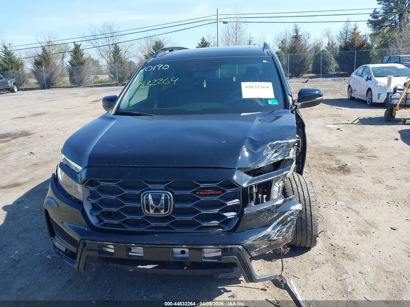 2022 Honda Passport Awd Trailsport VIN: 5FNYF8H63NB016341 Lot: 44832264