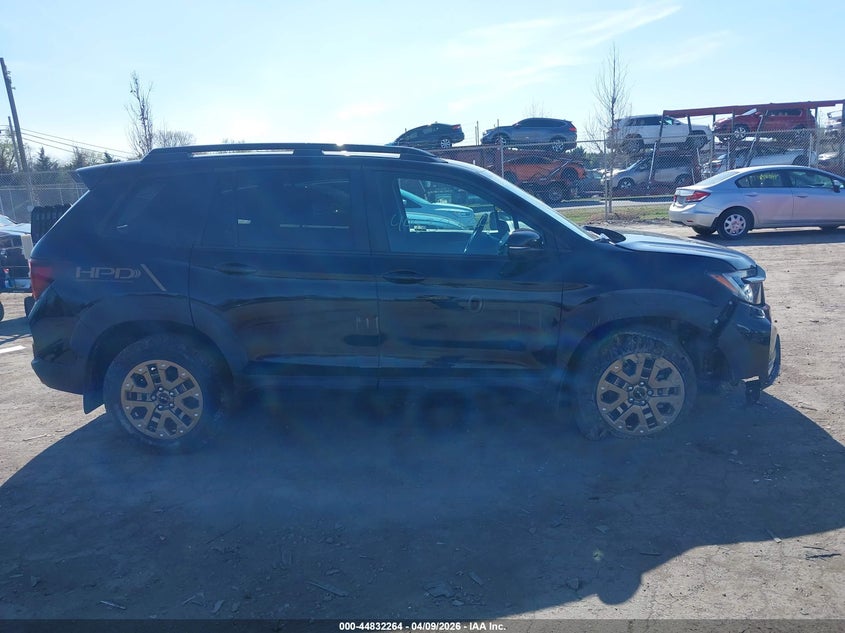 2022 Honda Passport Awd Trailsport VIN: 5FNYF8H63NB016341 Lot: 44832264