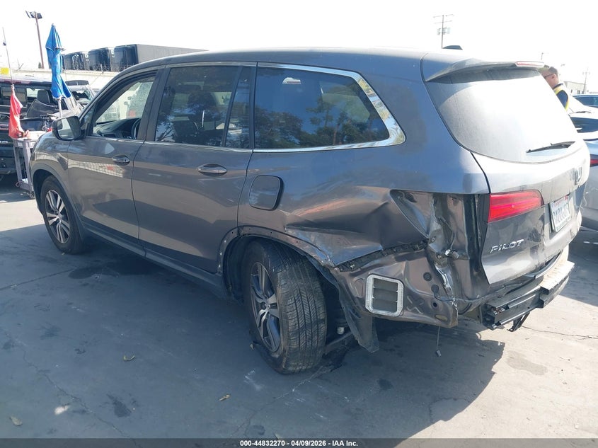 VIN 5FNYF5H53HB041024 2017 HONDA PILOT EX-L