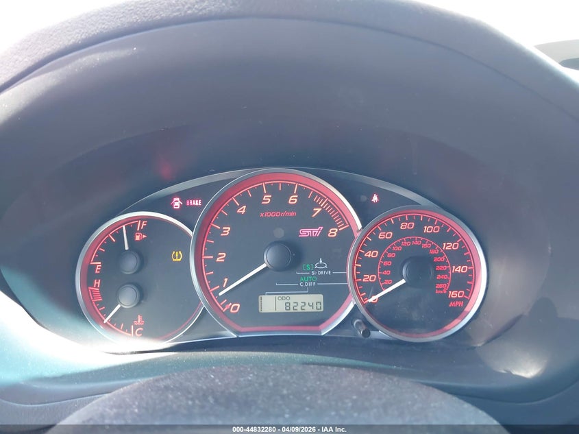 2010 Subaru Impreza Wrx Sti VIN: JF1GR8H69AL811894 Lot: 44832280