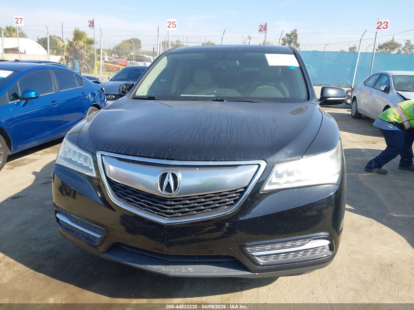2014 Acura Mdx VIN: 5FRYD3H25EB004597 Lot: 44832330