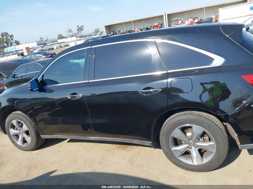 2014 Acura Mdx VIN: 5FRYD3H25EB004597 Lot: 44832330