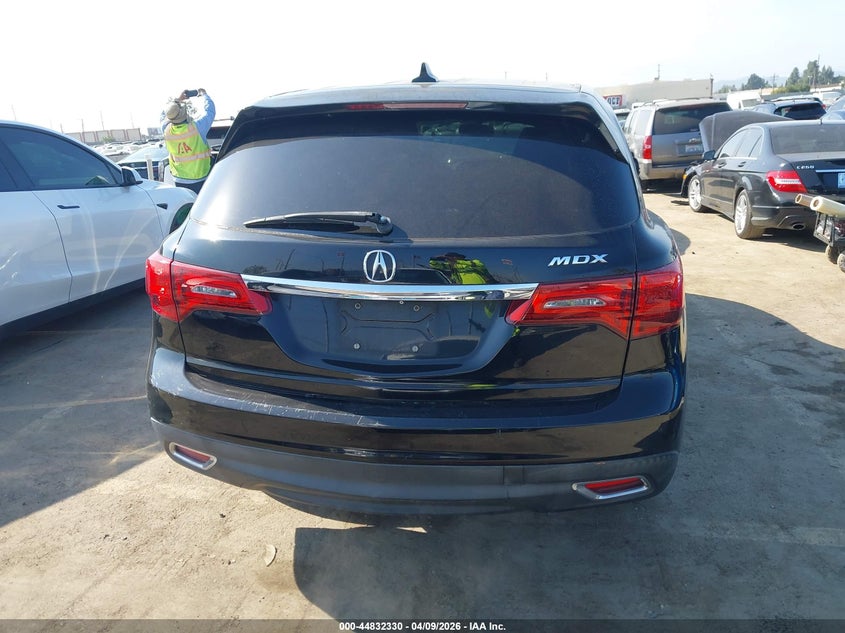 2014 Acura Mdx VIN: 5FRYD3H25EB004597 Lot: 44832330