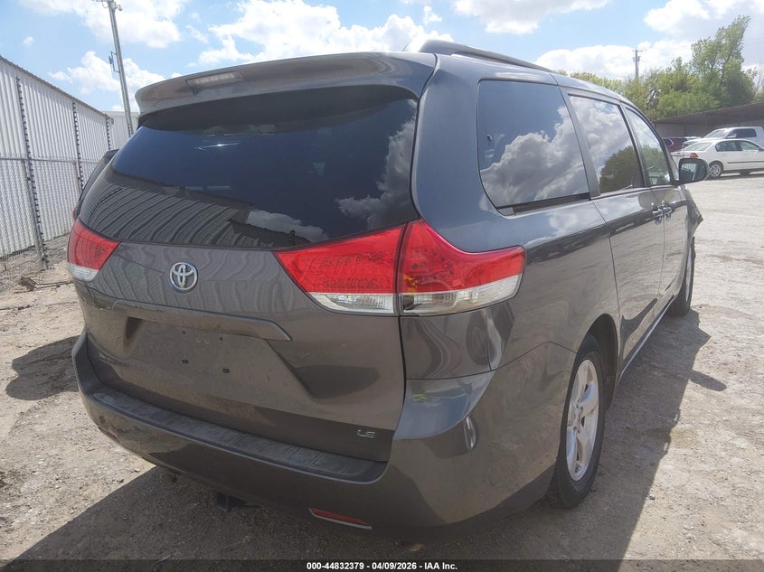 2011 TOYOTA SIENNA VAN 3.5L V-6 DOHC, VVT, 265HP