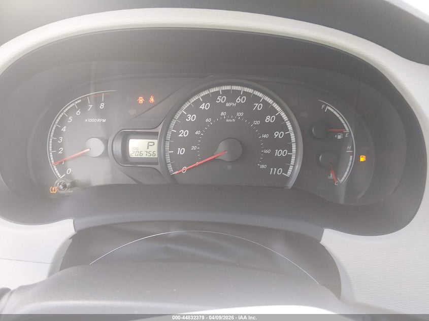 2011 TOYOTA SIENNA VAN 3.5L V-6 DOHC, VVT, 265HP