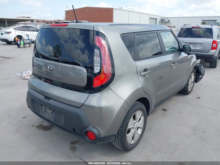 Vin: kndjn2a25f7203452, lot: 45329693, kia soul 20154