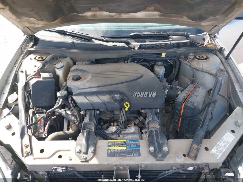 2006 Chevrolet Impala Lt VIN: 2G1WT55K269327404 Lot: 44832428