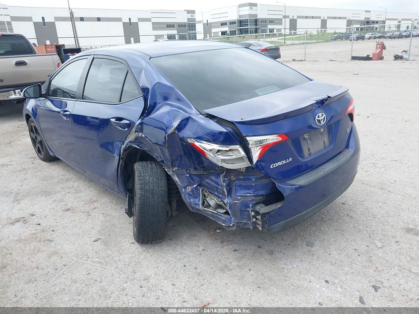 2014 Toyota Corolla 1.8 S Plus blue Lot 111044832457 Vin 5YFBURHEXEP042075